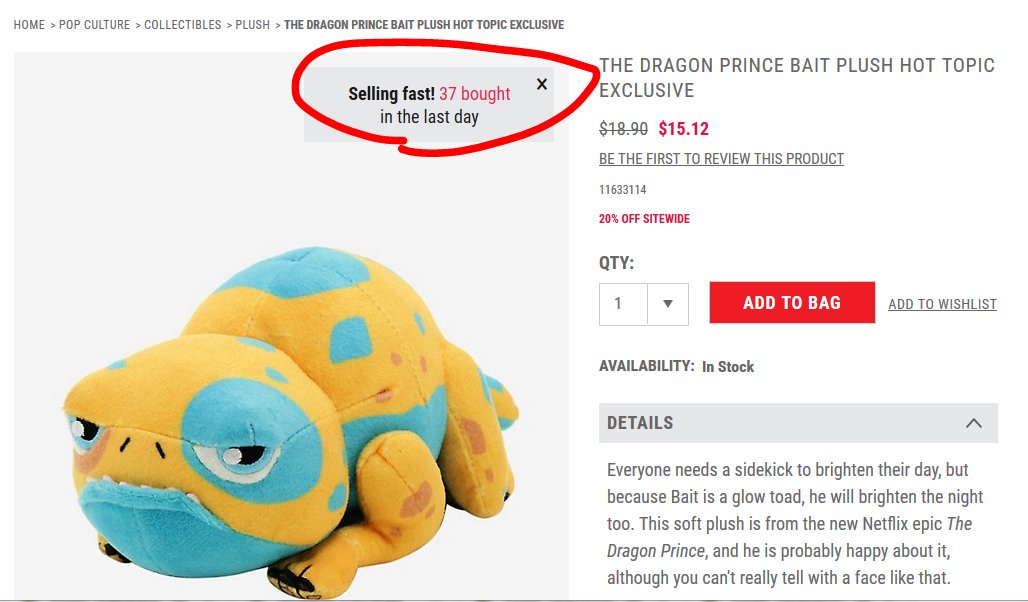 dragon prince stuffed animal
