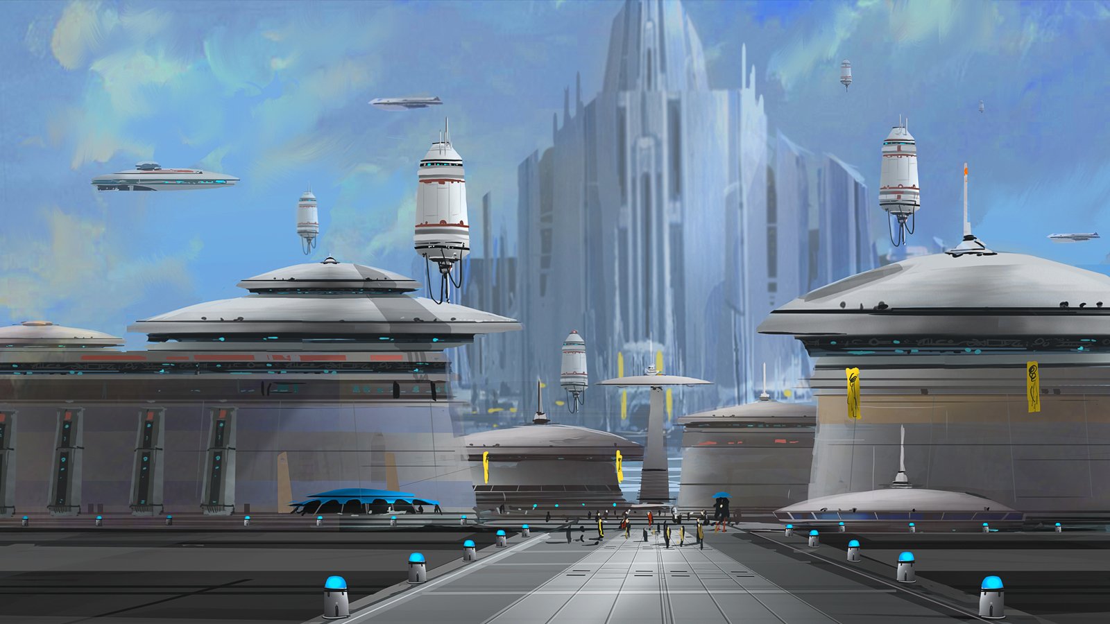 How Big Are Coruscant Levels