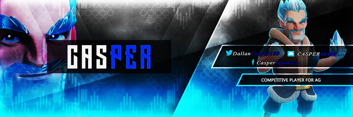 Nuevo banner para nuestro jugador competitivo <a href="/DallanCasper189/">CaChOrRo</a> 

Por <a href="/Oskar_beck/">KaLeDaOs</a>  Líder y Diseñador de <a href="/ClanAG1/">Team AG e-Sports</a>
#HonorAG #VamosConTodo