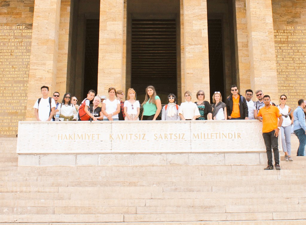 Vaibhav_IIHMJpr's tweet photo. #Day2 at in #Turkey🇹🇷
#VisitTo Anıtkabir (memorial tomb) #MustafaKemalAtatürk at @Ankara
#Savior #IndepandenceWarLeader of #Turkish
#FounderOf_TurkishRepublic
#ERASMUS EU project
#C2S2
#My_IIHM
#Representing team #India🇮🇳
@subornobose @AADirIIHMDELHI @ajitfnb @directorblore https://t.co/IJl6biBXCF