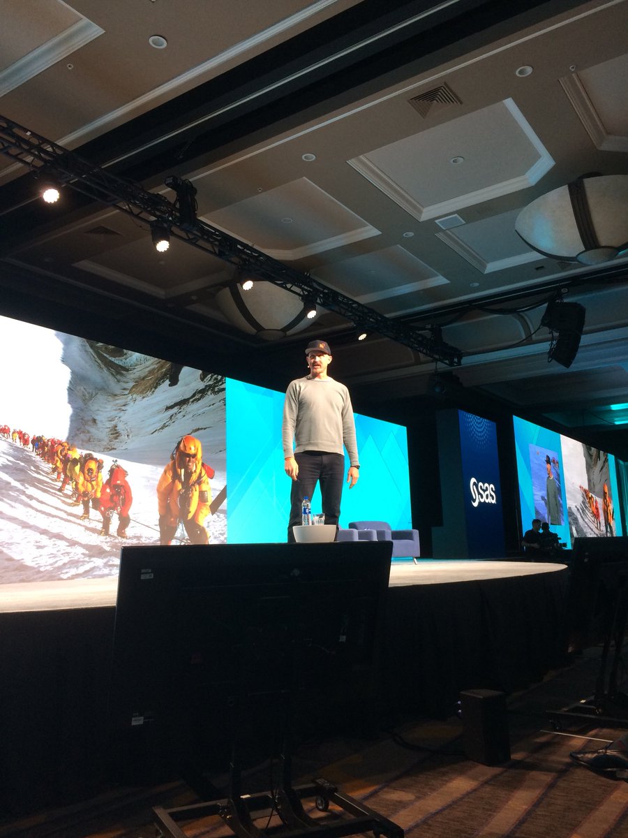 data_nerd's tweet image. #AnalyticsX thank you @MickEbeling for thinking the impossible is possible #ProjectDaniel @NotImpossible You’ve changes people’s lives and inspire others with your talks!!