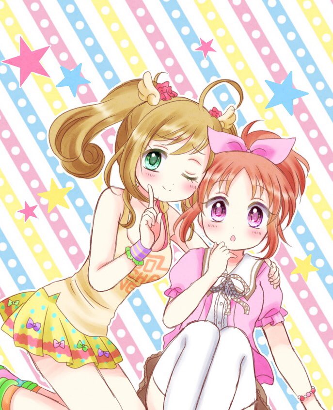 しゅがみん 佐藤心 安部菜々 あきお のイラスト