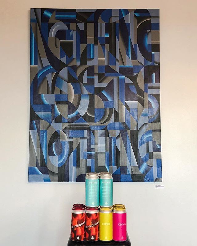 goodfirebrewing's tweet photo. NOTHING COSTS NOTHING by our friend @ryanwritesonthings featuring today’s can selection: PRIME, CMYK & HYDRO.
.
.
.
.
#goodfirebrewing #portlandmaine #localbeer #craftbeer #localartist #nothingcostsnothing #skills #primeipa #hydrodipa #cmyk #cmykipa #bee… https://t.co/l11TAskgFz https://t.co/9yxXpjuDBM