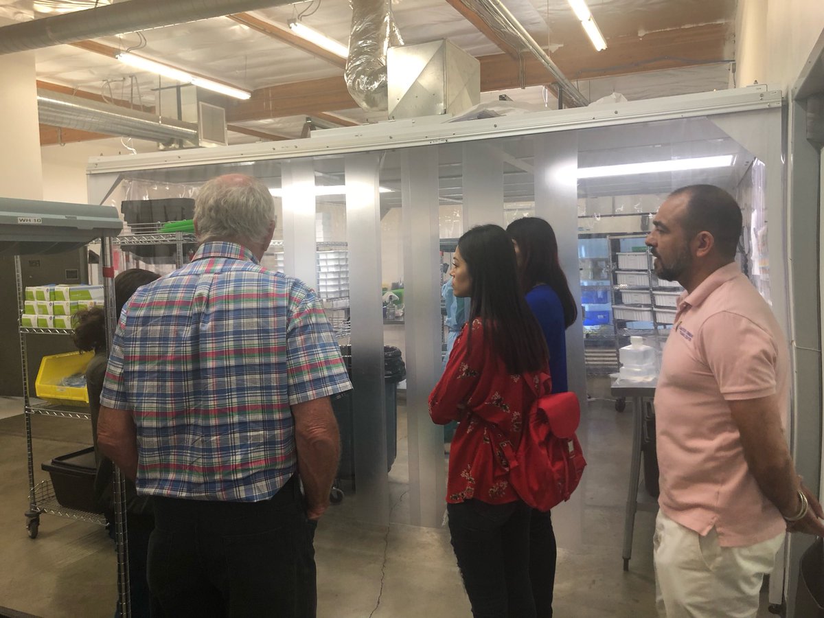 SDCTrainingctr's tweet photo. Friday was an exciting day for our students. We had the opportunity to visit Centralized Admixture Pharmacy Services (CAPS) in San Diego! Thank you to the Assistant Director of Pharmacy Lauren Sylvia for such a wonderful tour. https://t.co/2Zr00KCqMj