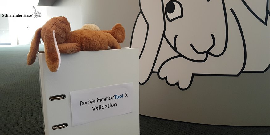 SchlafenderHase's tweet image. We are excited that our newest version of the Text Verification Tool, TVT X has passed validation. Release date to be announced soon! #softwarevalidation #regulatory #proofreading
