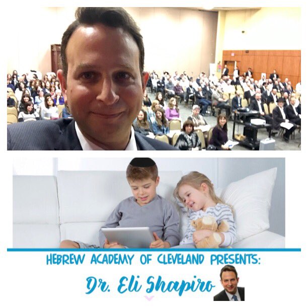 Great speaking at Hebrew Academy of Cleveland about #DigitalCitizenship #parenting #technology #balance