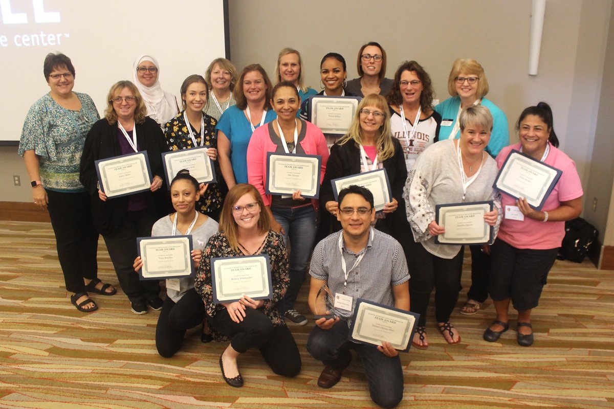 IllinoisNEP's tweet photo. Our 2nd @IllinoisNEP Team of the Year award winner were our Champaign/Ford/Iroquois/Vermilion team, representing both #SNAPeducation and #EFNEP! #SNAPedWorks #EFNEPworks https://t.co/11NxgTBCWW