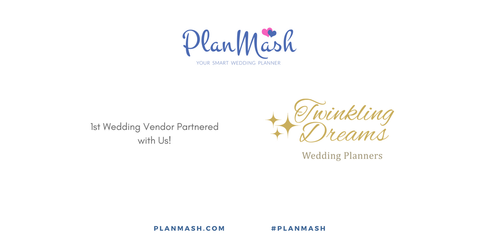 plan_mash's tweet photo. Uhh lalaaa π They loved us π
Look who joined with @plan_mash
Twinkling Dreams Wedding Planners loved by its young brides & grooms!!!
#WeddingVendors #Partnerships #PlanMash #HACKcelerator #HACKcelerator2018 #WedTech https://t.co/BntMbhiOB5