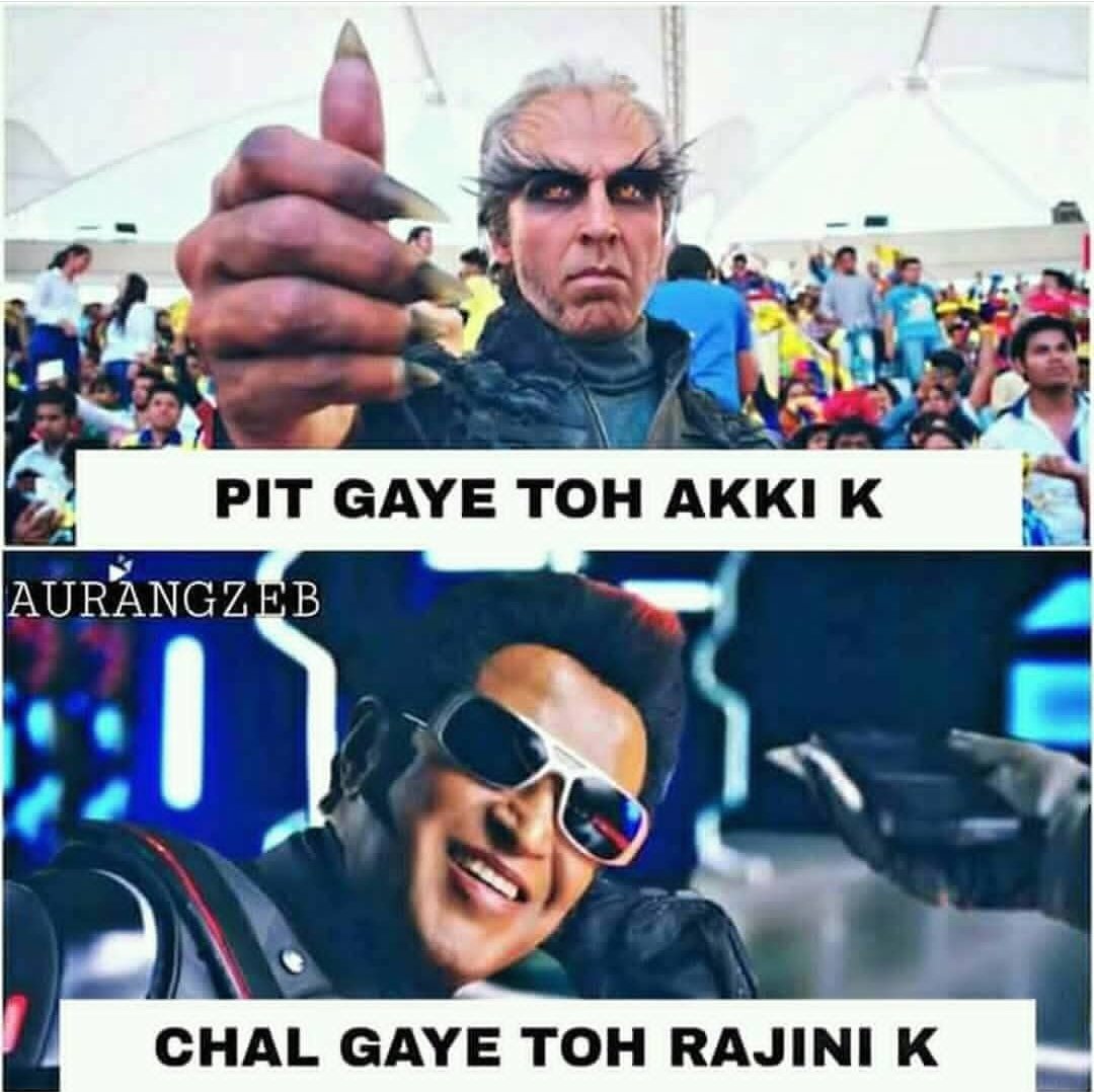 UDBeastAkki_Ro's tweet photo. #2pointO #2Point0 
Haters - "PIT GAYI TO AKKI KA CHAL GAYI TO RAJINI KA" 😂😂😂😂😂😂😂😂😂
#2Point0Teaser #rajinikanth #AkshayKumar #Thalaivar https://t.co/XzlokMWnxQ