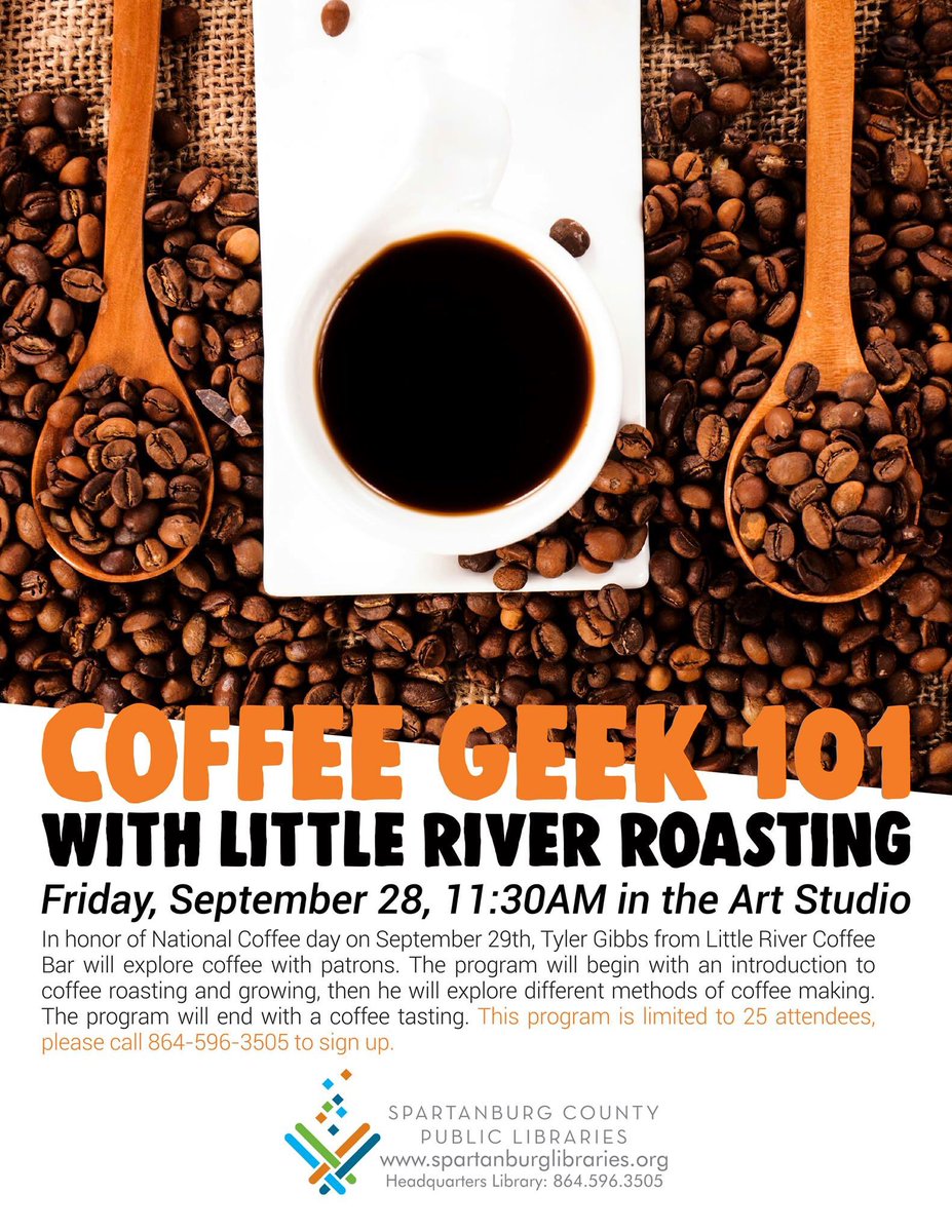 Celebrate National Coffee Day with us and <a href="/LittleRvrCoffee/">LittleRiverRoasting</a>! ☕️