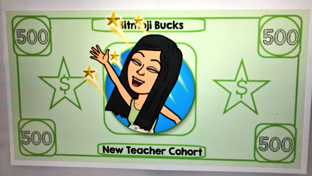 alissathelen's tweet photo. This Friday is the first day with my @GVSUCSO new teachers cohort - I am so excited for them to earn my bitmoji bucks!!! #alwaysateacher #newteachers #bitmojiobsessed https://t.co/fpoH3ifIqK