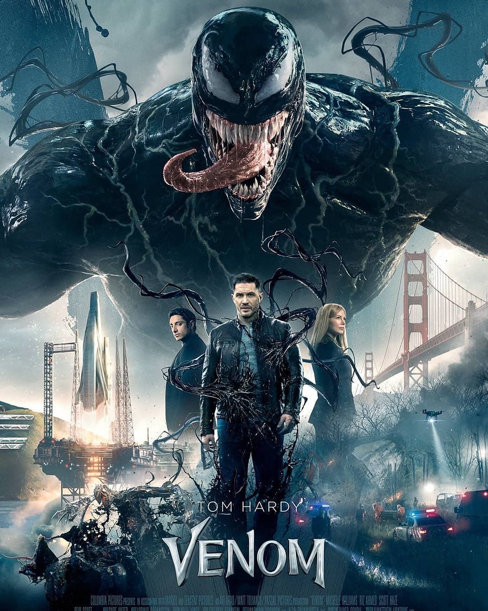 GambatteWeb's tweet photo. Nuevo póster de #Venom

Estreno: 5 de octubre.

#VenomMovie https://t.co/Vrq3XyjUJe