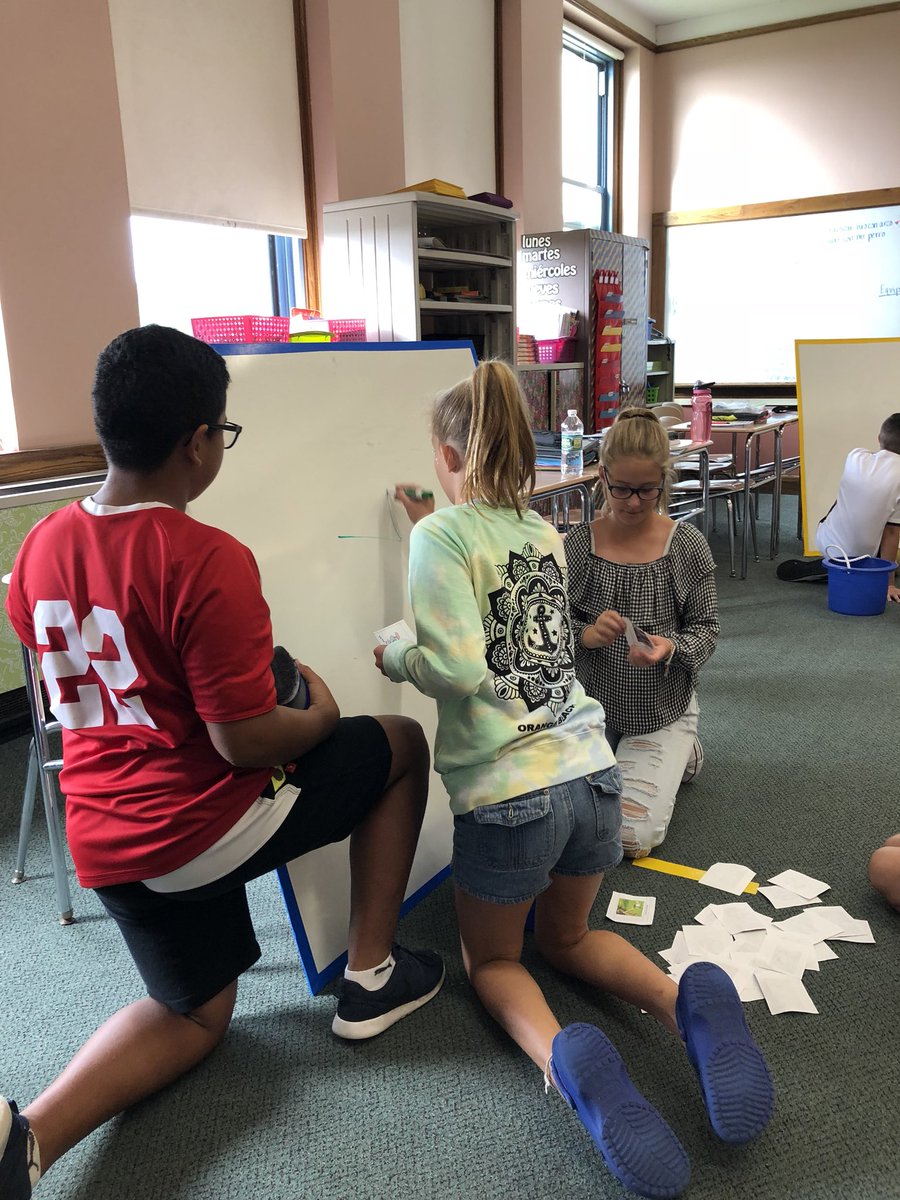StacyMiddle66's tweet photo. Grade 7 Spanish students fully engaged using the target language #MPSGreatThings https://t.co/nUWwkYz395