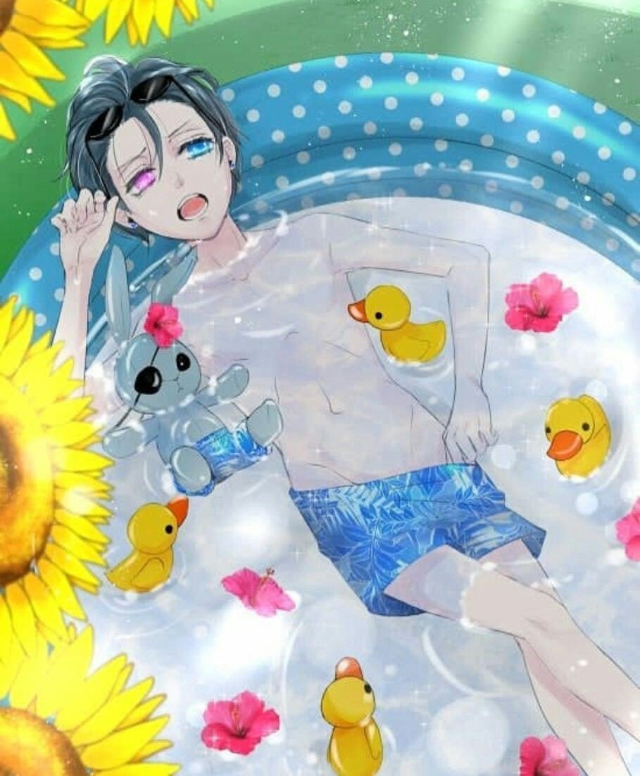 "I tire of these hot days..."