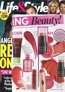 Find Avon's True Color Be Blushed Cheek Color in Mandarin Glow on the pages of <a href="/LifeandStyle/">Lifestyle</a>'s “Blushing Beauty” section as a youthful rosy glow #blush that is on-trend: avon4.me/2D1E5Fo!