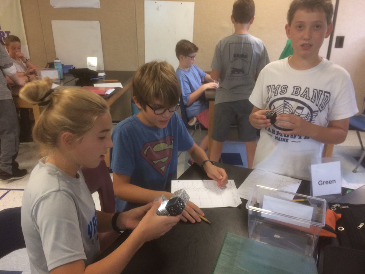 morgancuthbert's tweet image. Ss working with #cubelets to explore systems thinking.  Inputs, outputs, subsystems, engineering, collaboration!.  Thank you @yef_maine for this opportunity. #emergentproperties @YarmouthHMS