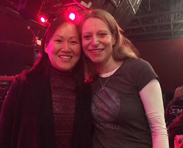 vickytreherne's tweet image. Happy, happy birthday 🥂 🎂 🎁 to my lovely and unendingly kind #Nashie friend Diana - there may be #RiversBetweenUs (well, an ocean anyway!) but I’m so happy we met and are friends. Can’t wait to see you sometime again soon - @SamPalladio gig would do nicely for that!!! 😊😉