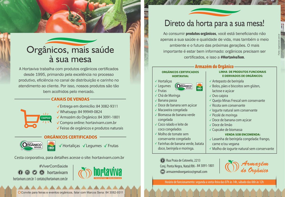 Hortavivarn's tweet photo. Dúvidas sobre os produtos que comercializamos? Fale conosco por telefone 84 3082-9311, Whatsapp 99949-0824 ou acesse a área de produtos no site: https://t.co/EPPQQU7OA3 #OrgânicosCertificados #VidaSaudável #EstiloDeVida #Saúde #NaHortavivaTem https://t.co/ZeKVYVWtyB