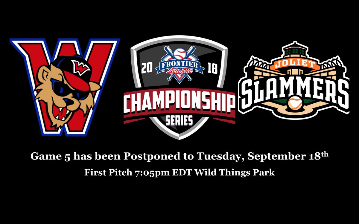 FLProBaseball's tweet photo. Game 5 has been postponed until Tuesday, Sept. 18th

https://t.co/u6u9Smt7kJ

#FLCS #JOLvWSH https://t.co/ORZzdOLpKD