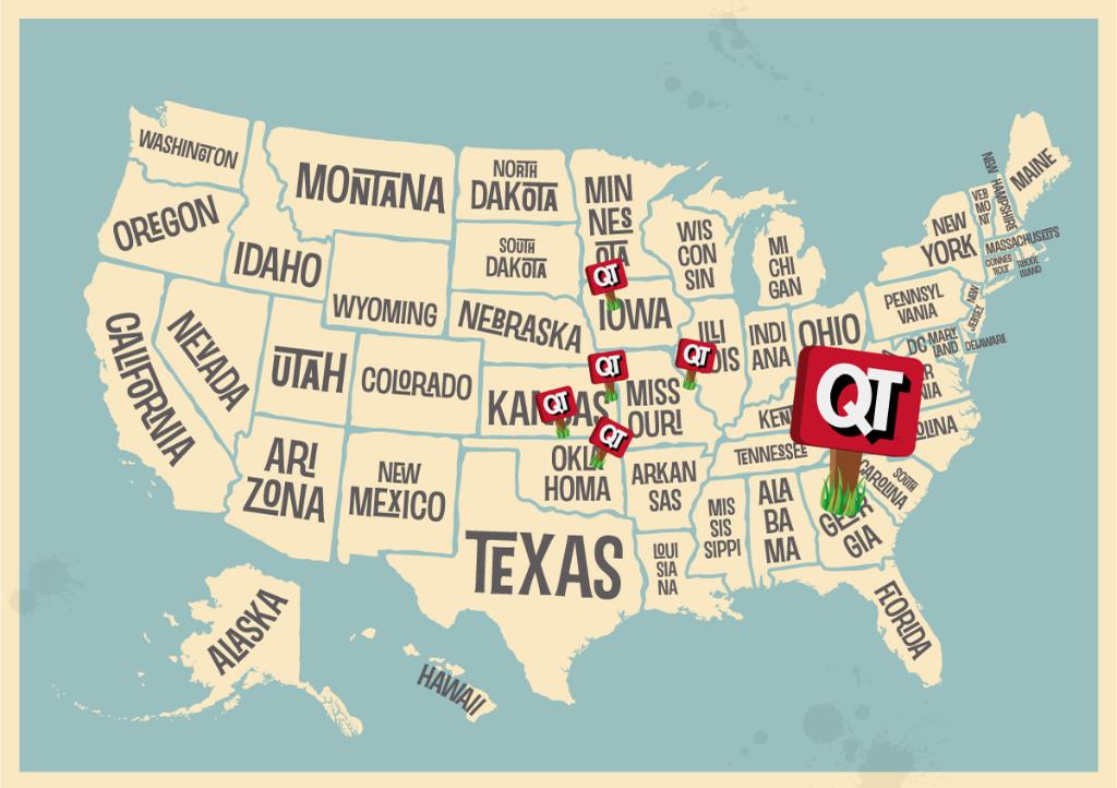 QuikTrip on Twitter "QT finds its first market outside the Midwest