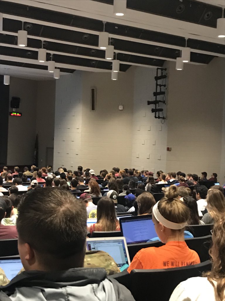 Thank you <a href="/JoshParcell/">Josh Parcell</a> for speaking in <a href="/VTmktg/">VT Marketing</a> 3104! You inspired us!! <a href="/VTPRISM/">VT PRISM</a> #hokiealums <a href="/VT_alumni/">Virginia Tech Alumni</a> <a href="/virginia_tech/">Virginia Tech</a>