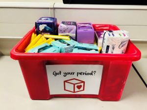 CllrDanMcD's tweet image. Do you know a school in Medway  who would like a box like this? Please message me if so. @RedBoxProject Gillingham &amp;amp; Medway work with secondary schools, primary schools, PRUs and other youth centres. They also need donations . #EndPeriodPoverty