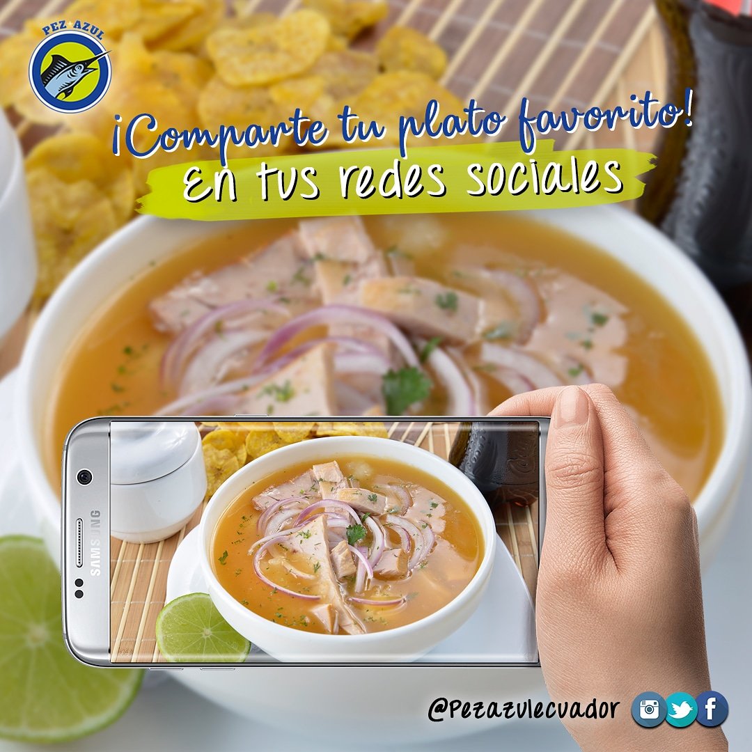 PezAzulEcuador's tweet photo. Porque #guayacoqueserespeta no come sin antes compartir la foto de su plato típico favorito de PEZ⭐AZUL 🤳

No olvides mencionarnos @pezazulecuador, nosotros también compartiremos tus fotos 😉

¿Cuál probarás hoy? 📸

#PezAzul  #comidatipica #Foto #Food #Guayaquil #Samborondon https://t.co/Z6Cj3Z2oaj