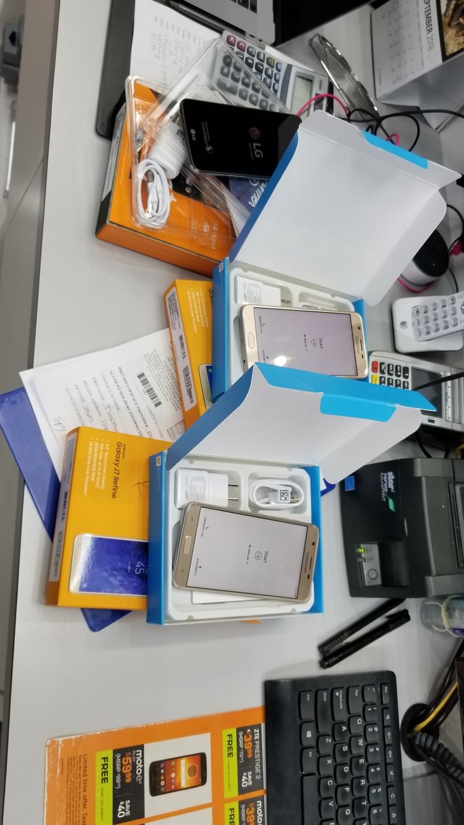 BoostMobileAMC's tweet photo. Now that the hurricane Florence moved out of the way it's back to serious business! 3 new port and 3 more on the way. @LamontSpg https://t.co/22PvGNJzCm