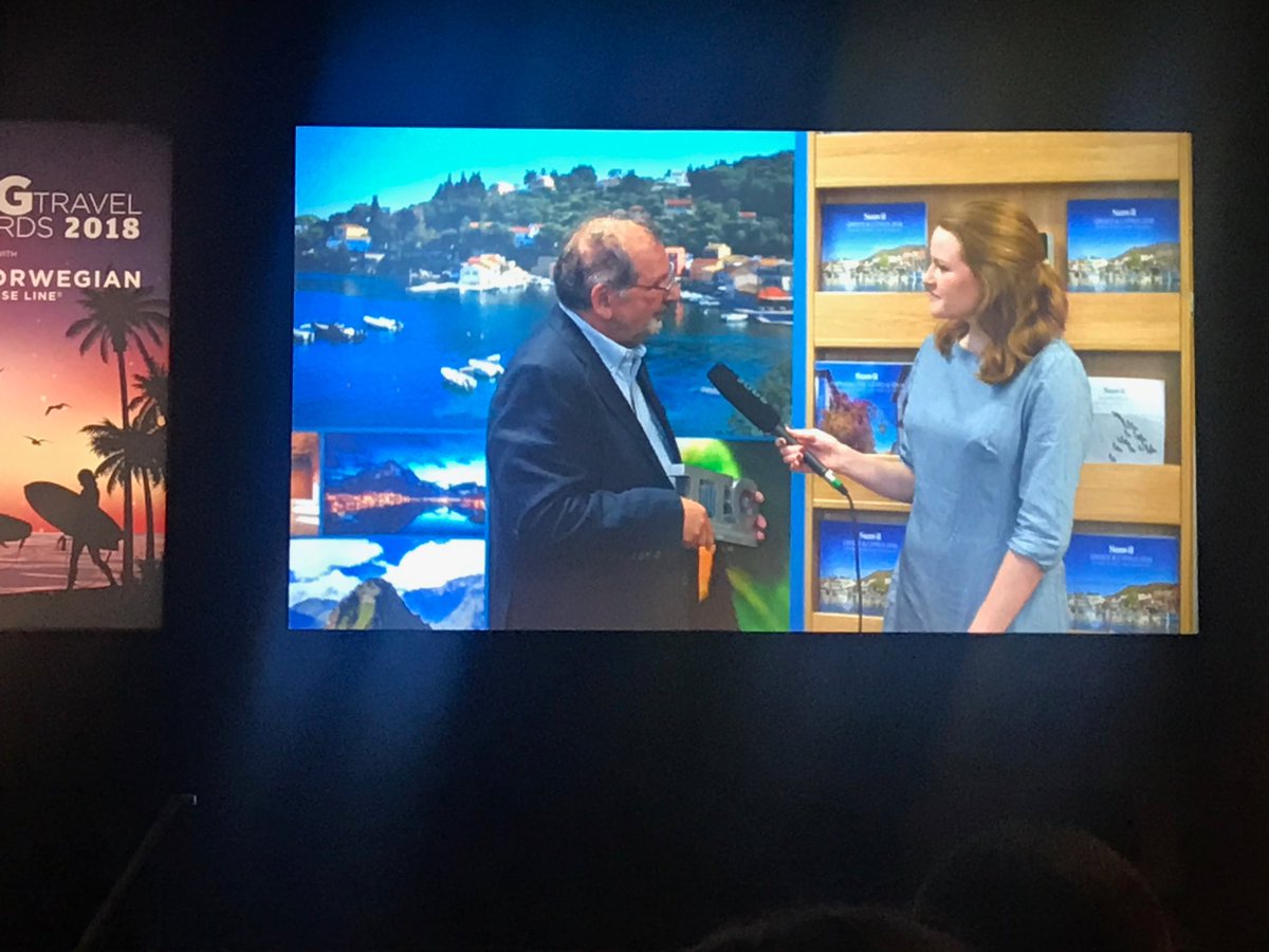 chillkhupe's tweet photo. Well deserved award for Noel and his outstanding contribution to travel! What a lovely person and one of travels true gents! #TTGAwards #sunvil https://t.co/sXoGv8na5y