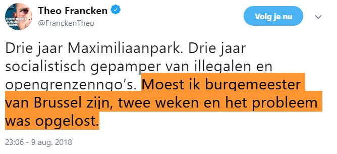 SegersBen's tweet photo. .@anneliesbeck: "U ging het klaarspelen in 2 weken hebt u in de zomer gezegd."
Francken: "Da's ni waar"
* Annelies Beck toont tweet * 👇
F: 😳"Tuurlijk, absoluut! #TerzakeTV https://t.co/zTXfkuSb0R