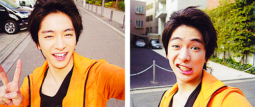 Might as well continue since we rarely see forehead Chinen. 