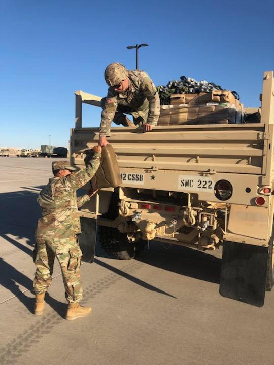 1stArmoredDiv's tweet photo. #IronSoldiers assigned to the 1st Sustainment Brigade, 1AD stand ready to help communities across the Carolinas impacted by #HurricaneFlorence. They will move when ordered to help affected communities recover #ArmyResponse #ArmyHurricaneResponse @USArmy @DeptofDefense https://t.co/4zXbFLEVpL
