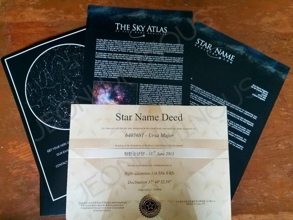 JoanaMatosAlves's tweet photo. Wait a min... Is this really real?!
Are you telling me that a star of Ursa Major, one of the most known constellations ever, belongs to &amp; is named as @BTS_twt?!
Are you telling me that if I look up at the sky right now &amp; identify Ursa Major I’m looking at #BTS’ star?
Fam... 😭💜 https://t.co/K8LQQP5Wgr