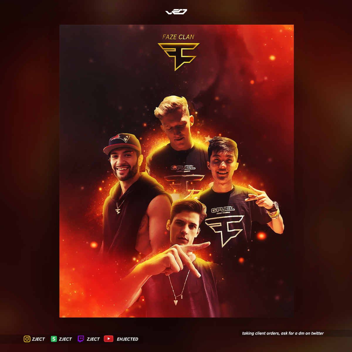 Poster for <a href="/FaZeClan/">FaZe Clan</a> 

rt's / likes are appreciated!