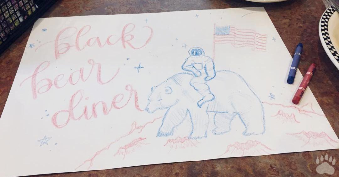 BlackBearDiner's tweet photo. You don’t need to roam the galaxy to #feedyourinnerbear.
Check out our latest upcoming locations here: https://t.co/LrlzpIuwWk #blackbeardiner #menuart 📸 :@lilysletters_ https://t.co/XBvW9CII9C