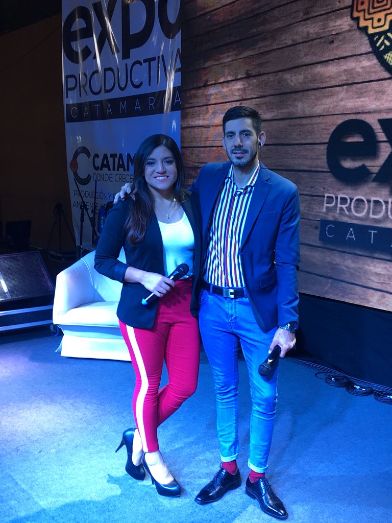 LuciaBul's tweet photo. #ExpoProductiva2018 #ProgramaEspecial #TvPublica #Canal7 #Catamarca @axelromeroneyra https://t.co/HaYUu8eOlD