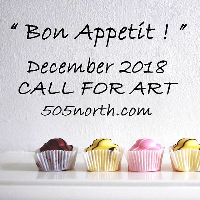 CALL FOR ART "Bon Appetit!" DEADLINE:  Friday November 9, 2018
EXHIBIT: December 1-23, 2018
DESCRIPTION: The title “Bon Appetit !” describes culinary indulgences, sweet and savory, as an inspiration for artists to cook up charming artworks that temp more… ift.tt/2xhTX15