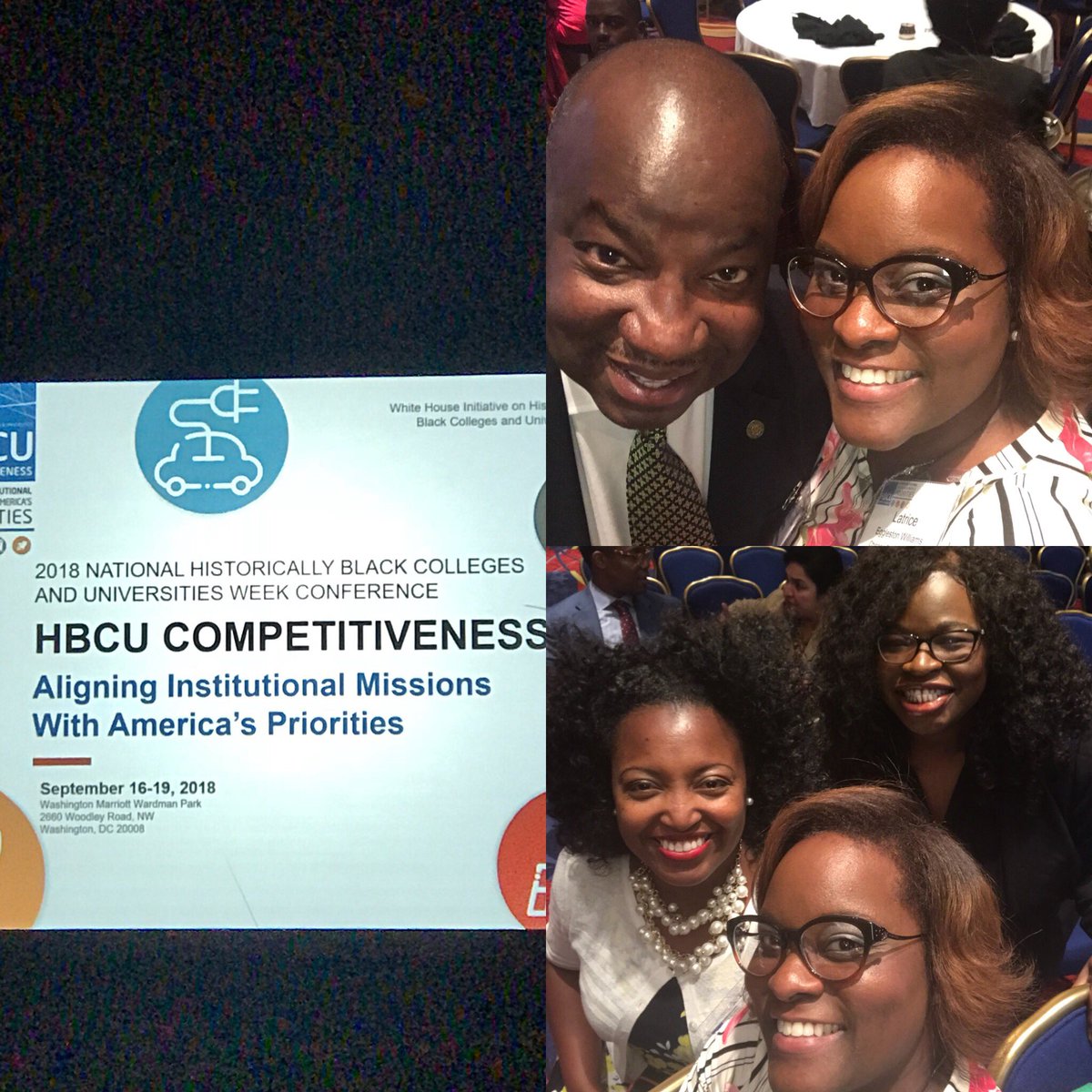 sweet16xno's tweet photo. So great to see one of my many mentors President Dr. M. Christopher Brown II @ the 2018 HBCU Conference! #KentuckyStateU #MCB2 #WHI_HBCUs #HBCUsCompete #HBCUWeek https://t.co/OtNYGdxflI