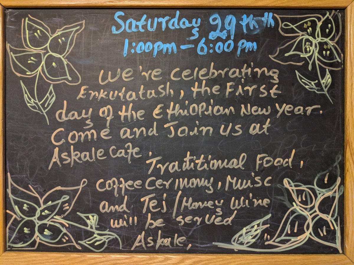 Okay #brookland-ers, we are ready to celebrate the 🇪🇹Ethiopian New Year a little late on ✨SATURDAY SEPTEMBER 29TH! 🤞Fingers crossed for no hurricanes this time! #brooklandfamilyroom