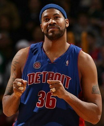 Happy Birthday to one of the hardest working members of the \"goin\ to work\" Pistons - Rasheed Wallace  