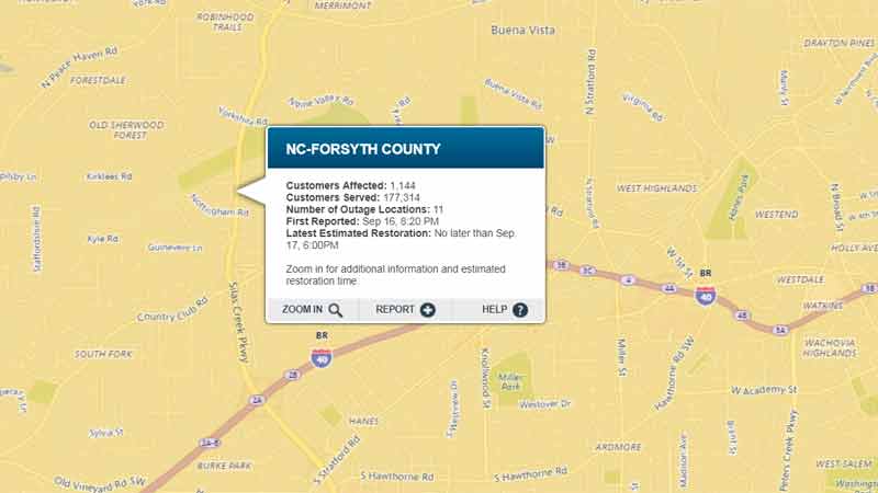 Fox8 Wghp On Twitter Large Tree Falls On Power Lines In Winston Salem Resulting In Power Outage Https T Co Xllw81ax3v