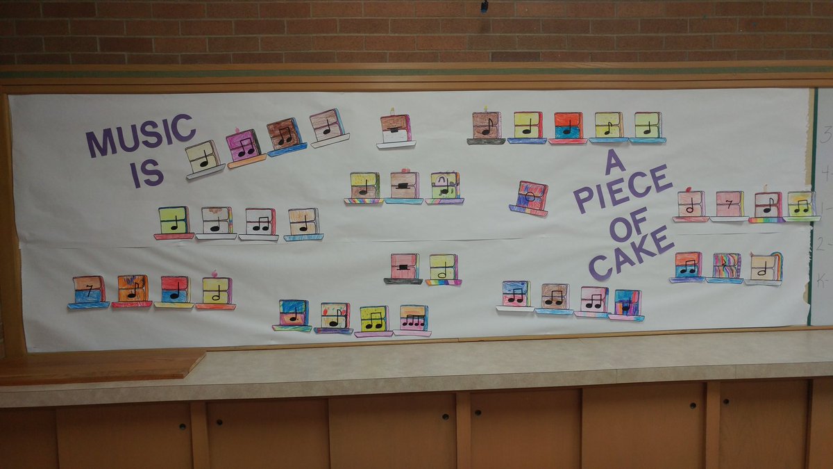 BushES_Music's tweet photo. Reading music is a piece of cake! https://t.co/FrEyiahDx6