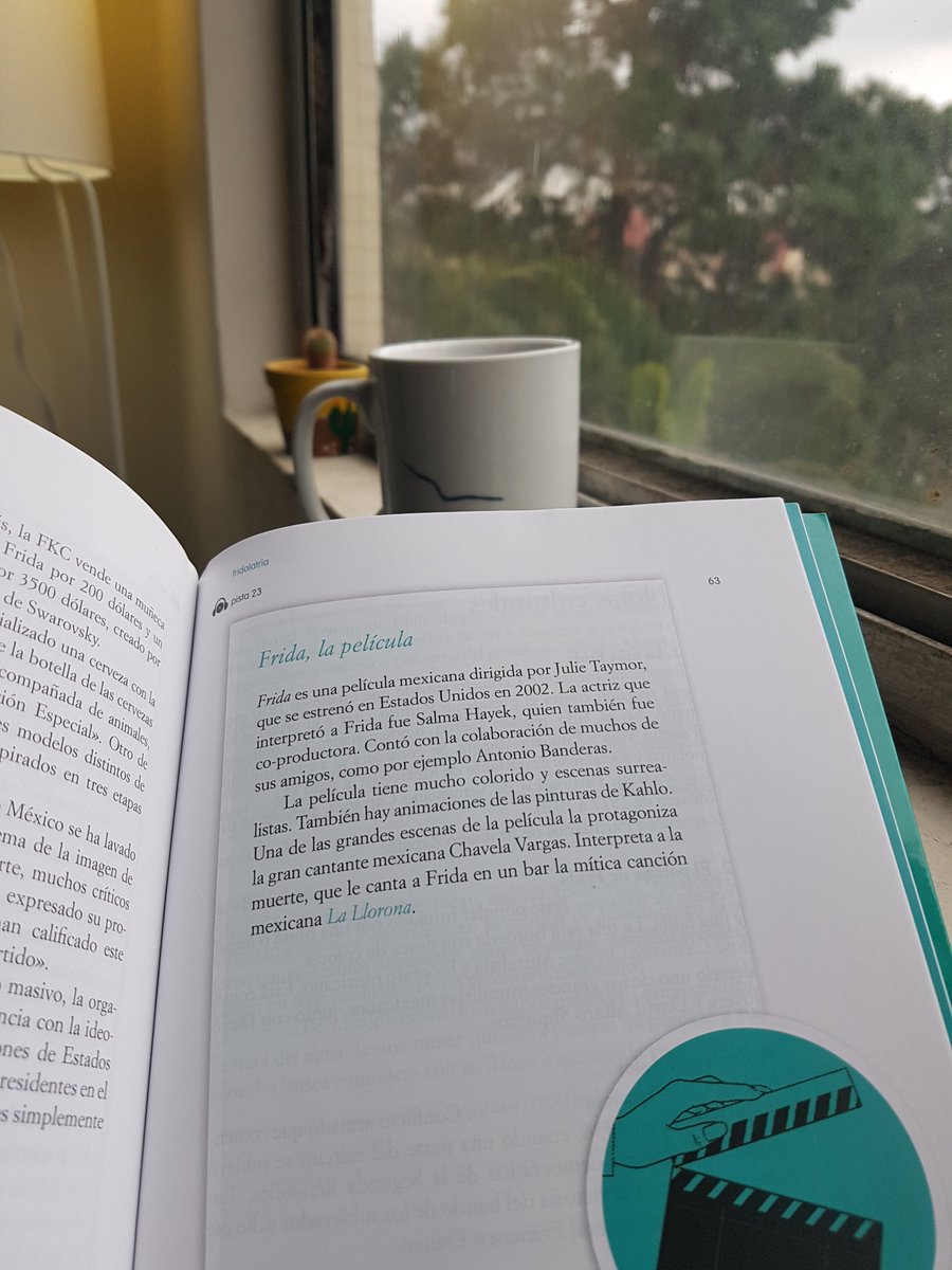 chicosymaestra's tweet image. Lectura en este fin de tarde, FRIDA KAHLO VIVA LA VIDA.
📘☕

#PracticaEspañol #EspañolDivertido