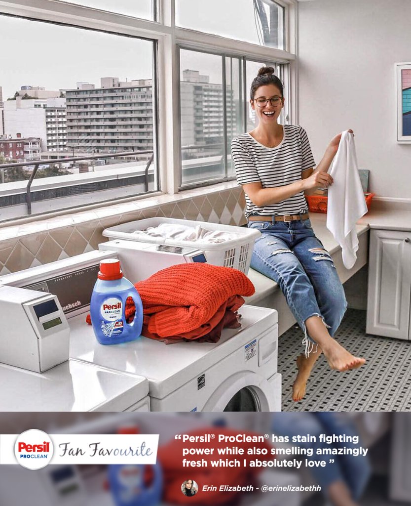 We love helping making laundry days everywhere a little brighter! Thanks for the shoutout @eringrahamm! #PersilPartner https://t.co/GoUqj32Ije