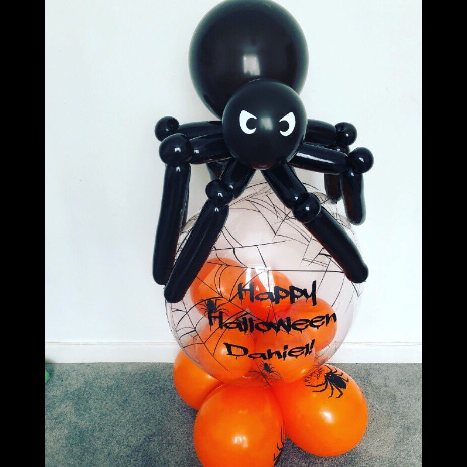 DPartybox's tweet photo. 🦇 🎃 🕷 👻 Our fabulous Halloween Balloons are now available to pre order!! Collection only South Liverpool🦇🎃🕷👻 #Halloween #halloweenballoons #spiderballoon #catballoon #batballoon #pumpkinballoon #personalisedballoons #bespokeballoons #happyhalloween #dennyspartybox https://t.co/CtxoLTtmTv
