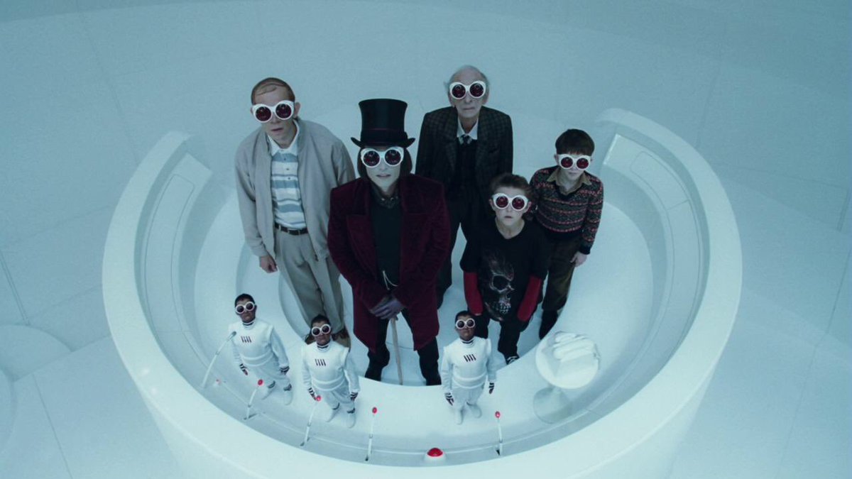 _worldofcinema's tweet photo. “why is everything here completely pointless?” 

Charlie and the Chocolate Factory (tim burton, 2005) https://t.co/K1t4DQBuUO