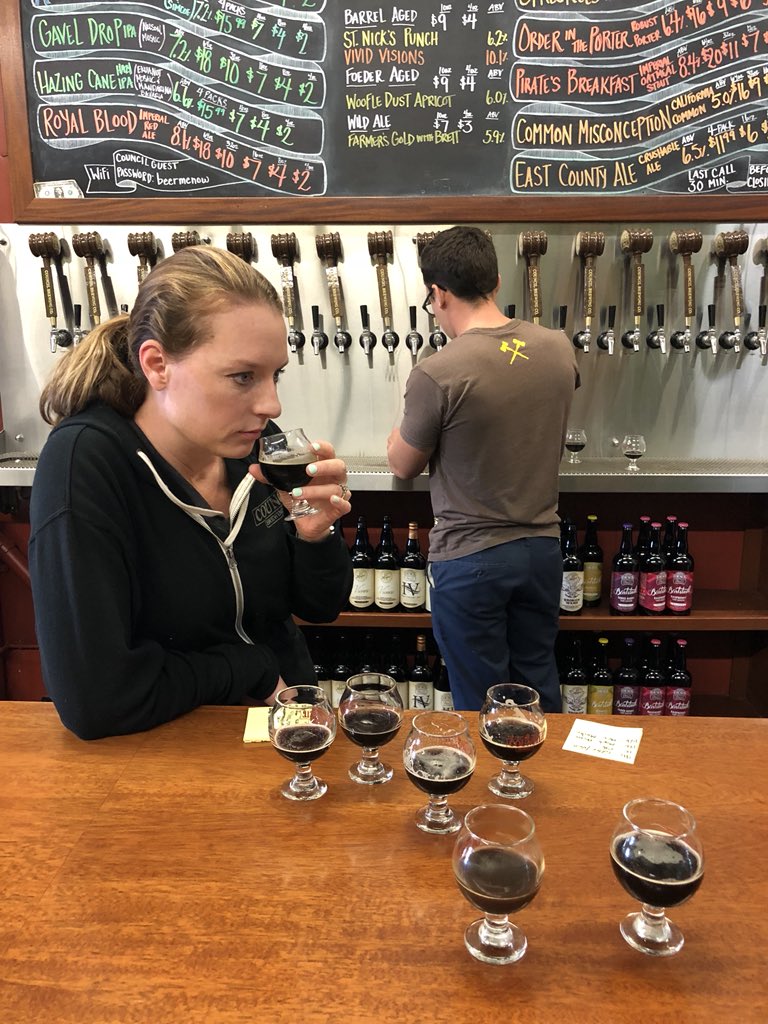 Announcing the #walktheplank Pirate’s Breakfast variants for #TalkLikeAPirateDay 
Maple/Toasted Pecan
Peanut Butter/cocoa nibs
Coffee/vanilla
Mexican Mocha
Rum Barrel Aged
Limited Crowler fills available (except for the Rum BA variant)
See you Wednesday at either location