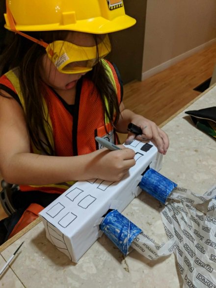 BCFerries's tweet photo. Kayla was on a mission to recreate her favourite ferry for our #BuildTheCoast contest & we think she did a great job! Kids aged 5-12 can still enter until Sep 30. Contest info: https://t.co/c8ihUspqTn #SeaForward ^mj https://t.co/zxMNWXDcAj