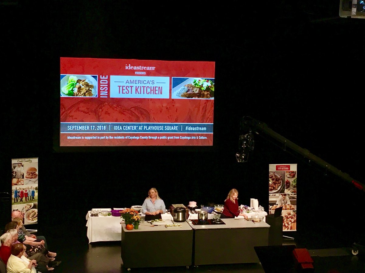 hmbreiner's tweet image. Hosting America’s Test Kitchen today with chefs Julia Collin Davison &amp;amp; Bridget Lancaster @TestKitchen 
#atkgrams #americastestkitchen #ideastream