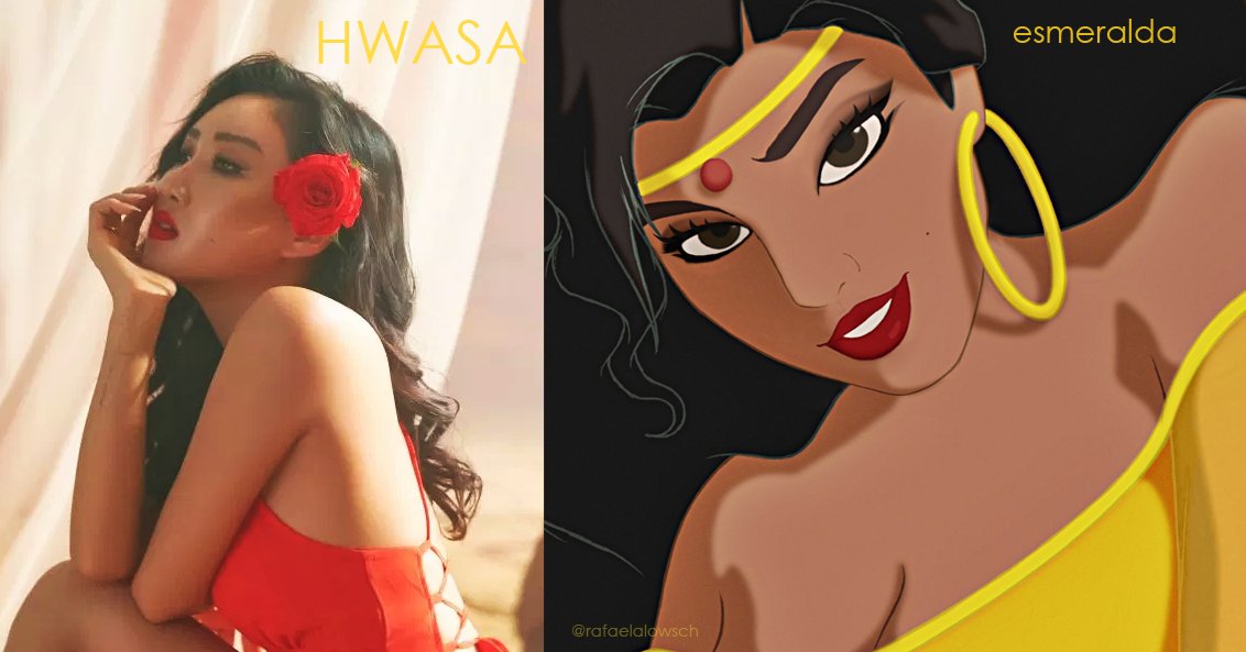 motheradish's tweet image. ✨ MAMAMOO AS DISNEY HEROINES ✨

This is how I imagine them as Disney characters 😊

@RBW_MAMAMOO
#MAMAMOO #MamamooEdit
#마마무 #마마무팬아트